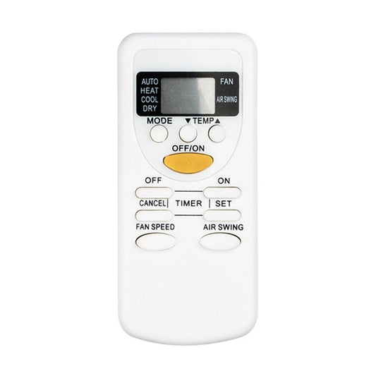 Remote control for Panasonic air conditioner A75C2665