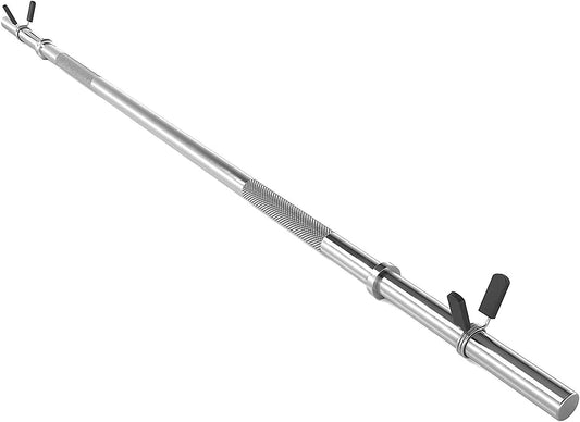 Гриф для штанги Toorx 180 см 25 мм з пружинними замками (BCF-180)