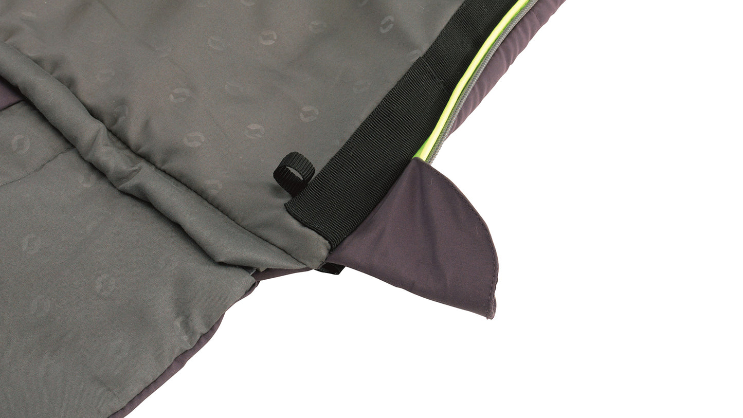 Sleeping bag Outwell Contour Reversible/+2°C Dark Purple Right (230372)