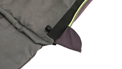 Sleeping bag Outwell Contour Reversible/+2°C Dark Purple Right (230372)