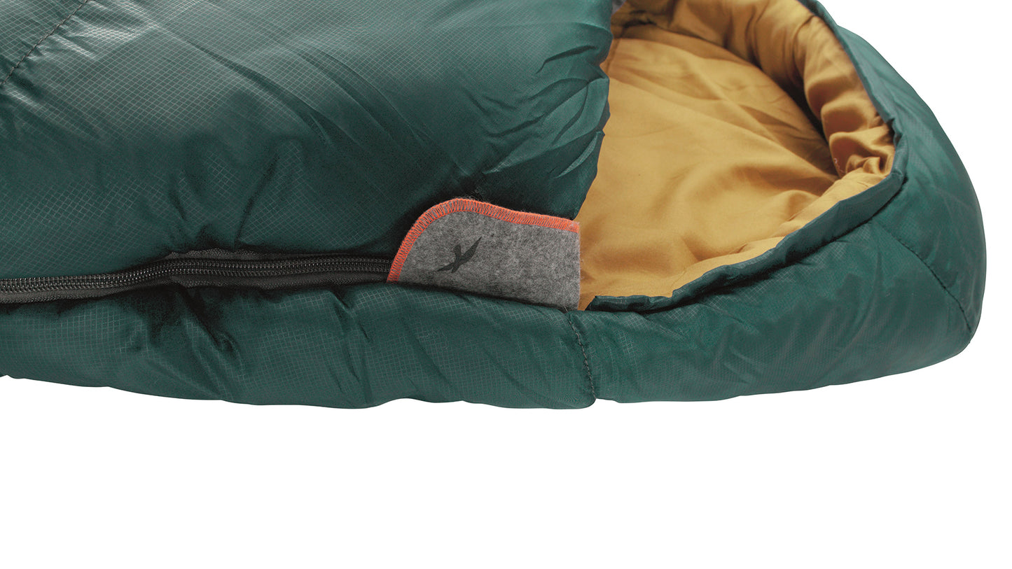 Sleeping bag Easy Camp Orbit 400/-9°C Petrol Blue Left (240161)