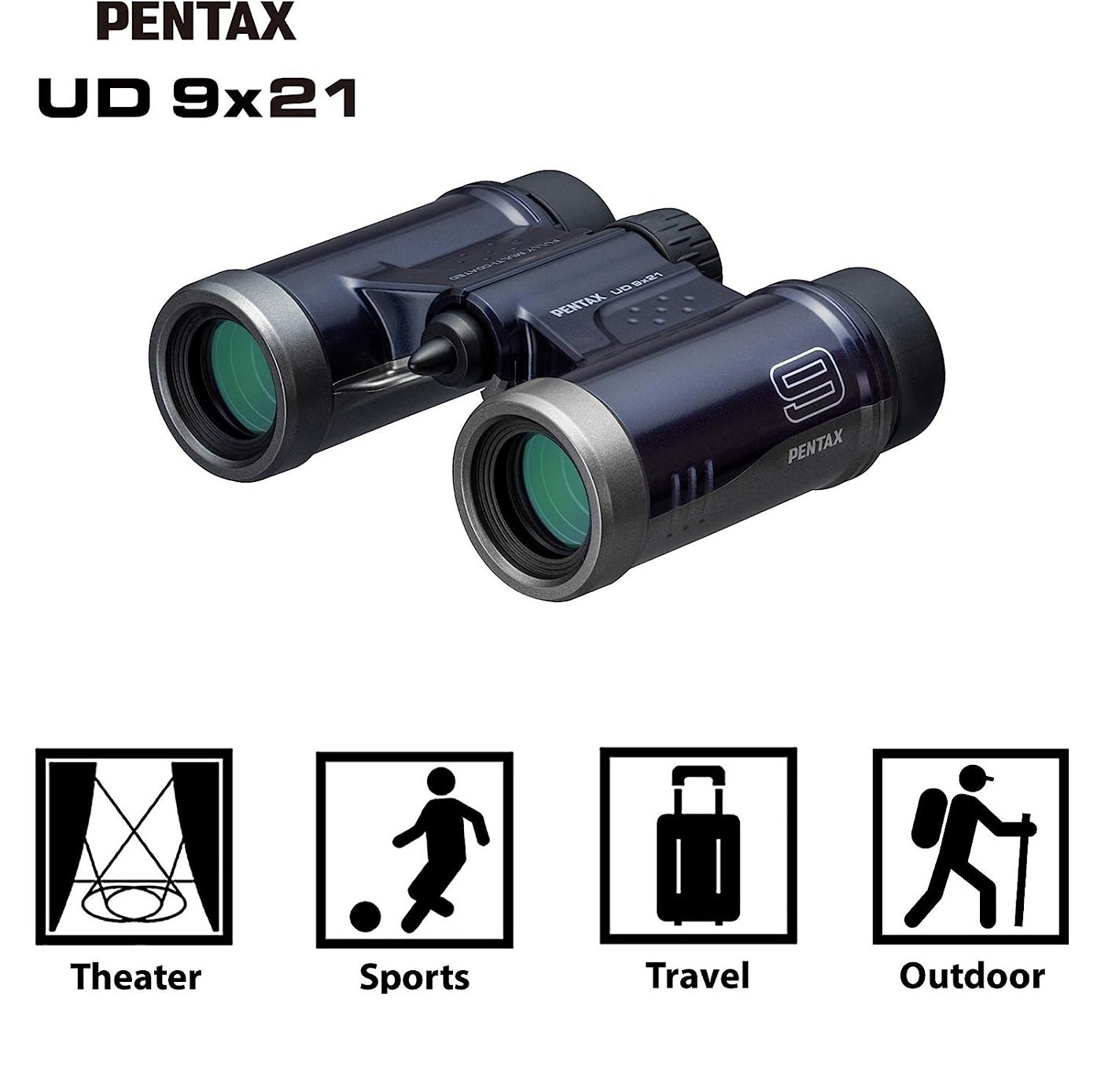 Binoculars Pentax UD 9x21 Navy (61812)