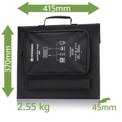 Portable charging device Sonya panel Bresser Mobile Solar Charger 60 Watt USB DC (3810050)