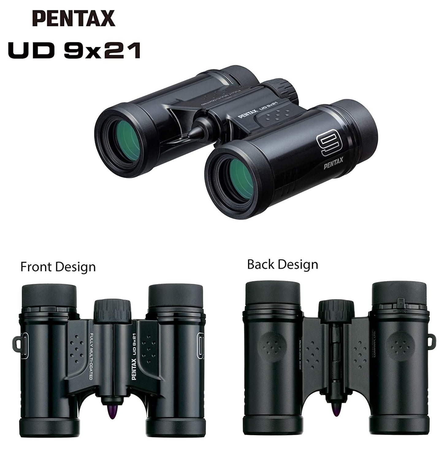 Binoculars Pentax UD 9x21 Black (61811)