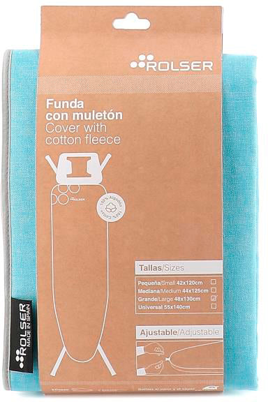 Rolser Muleton Turquesa ironing board cover 130 x 48 cm (FUR003-2088)