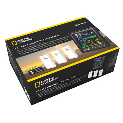 Weather station National Geographic VA Color LCD 3 Sensors (9070700)