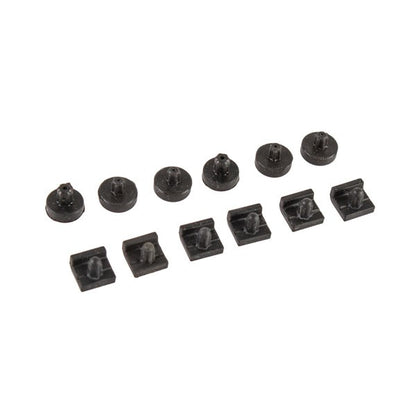 Set (12 pieces) of rubber gaskets for the Electrolux hob grate