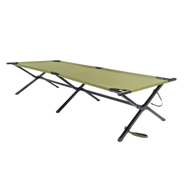 Light camping Ferrino Strong Cot XL Camp Bed Olive (96014HVV)