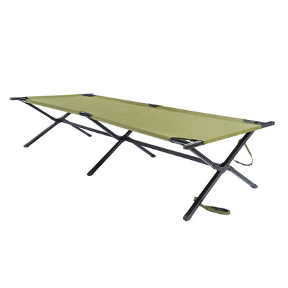Light camping Ferrino Strong Cot XL Camp Bed Olive (96014HVV)
