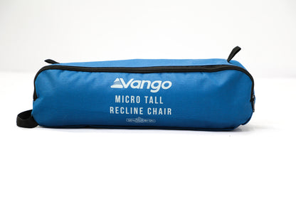 Camping Vango Micro Tall Recline Chair Mykonos Blue (CHUMICRO0000001)