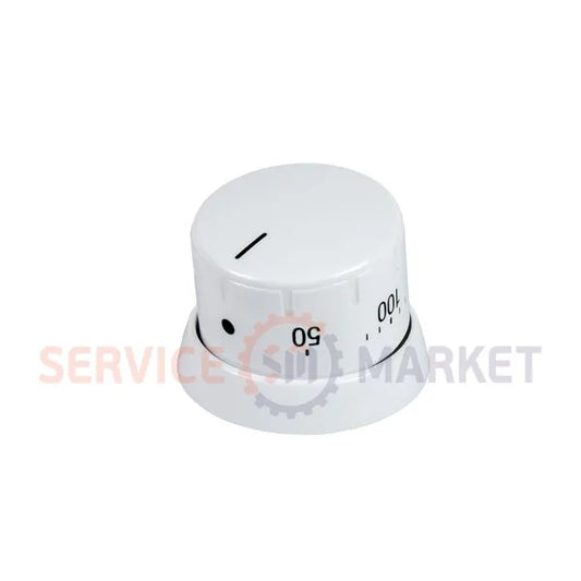 Oven Temperature Control Knob for Bosch Stove White