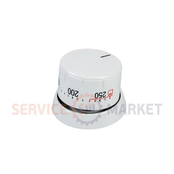 Oven Temperature Control Knob for Bosch Stove White