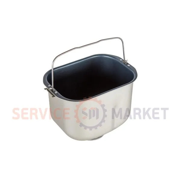 Bread maker bucket (round drive, with ears) L=210mm B=150mm H=165mm RBM-1905 Redmond