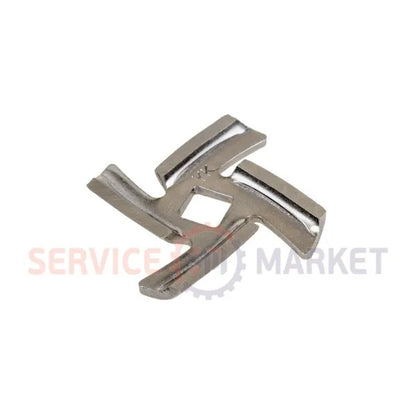 Meat grinder knife D=47mm s=5mm Otv.=9x9mm Delfa