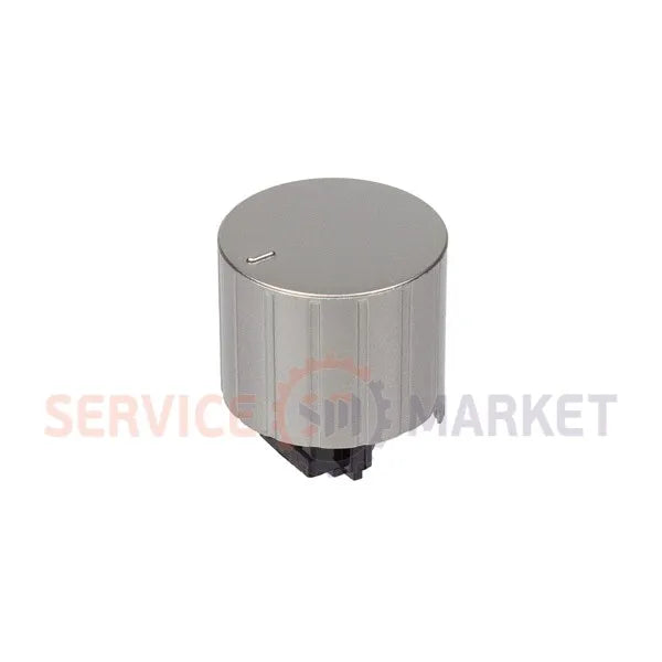 Control knob for Ariston oven silver
