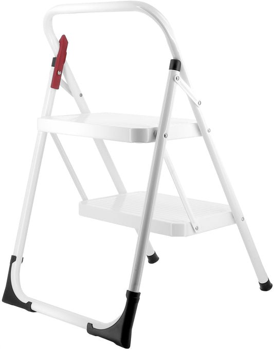 Drabine Rolser Taburete M/10 UNE 2 plates Blanco (MET003-1024)