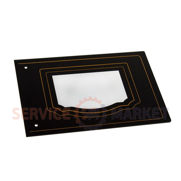 External door glass for microwave oven Gorenje 462418