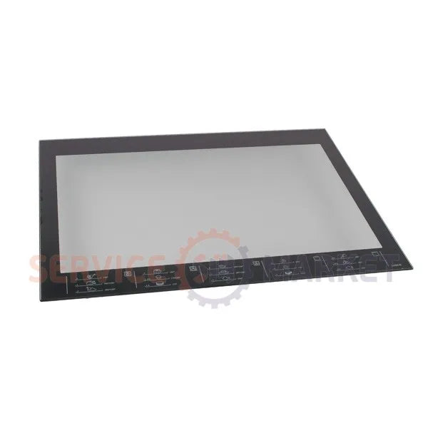 Inner door glass for oven 520x400mm Beko