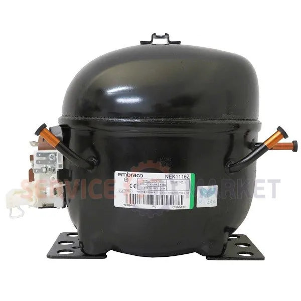 Compressor for refrigeration EMBRACO ASPERA NEK1116Z R134a 194W (with starting relay RSCR)