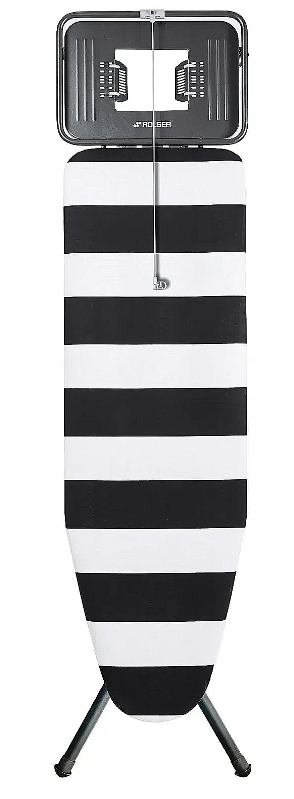 Дошка для прасування Rolser K-TRES Black Tube 120х38 см Lido-Blanco/Negro (K03016-2064)