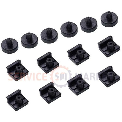 Electrolux 4055838793 Набір (14 шт.) гумових прокладок решітки для панелі