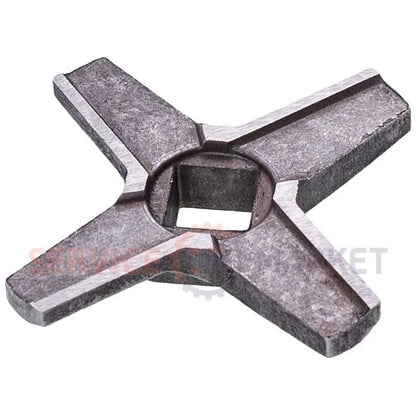 Zelmer meat grinder Knife 00755469 NR8 86.3107 D54 h9 Hole=10x10mm