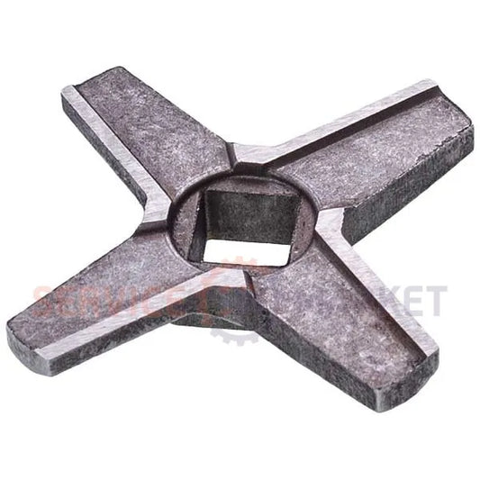 Zelmer meat grinder Knife 00755469 NR8 86.3107 D54 h9 Hole=10x10mm