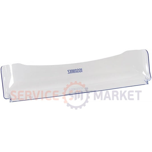 Door shelf cover (upper) for Zanussi refrigerator