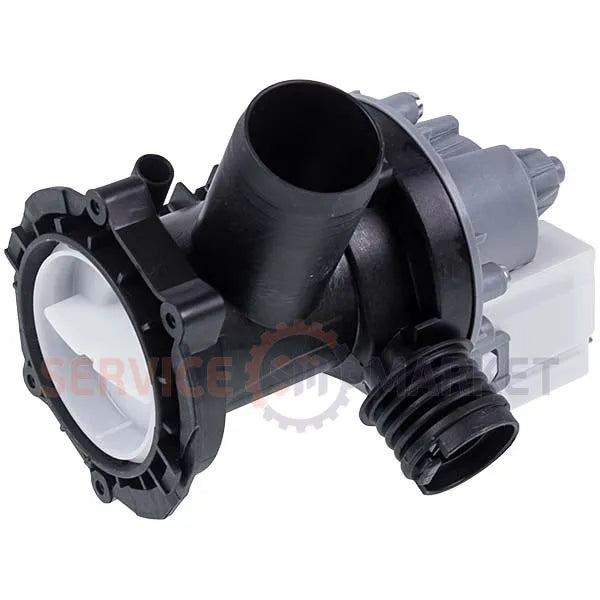 Ariston Indesit Whirlpool washing machine Drain pump (assembled) (separate pins)