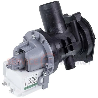 Ariston Indesit Whirlpool washing machine Drain pump (assembled) (separate pins)