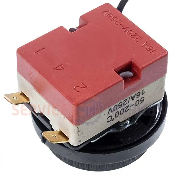 Electric oven, grill, toaster Thermostat WHD-200E 250V 16A (60-200°C)