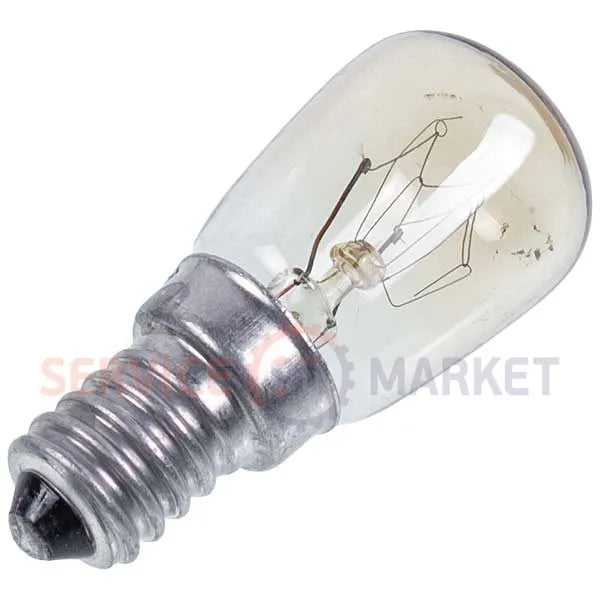 Any refrigerator model 15W 240V E14 interior lighting bulb