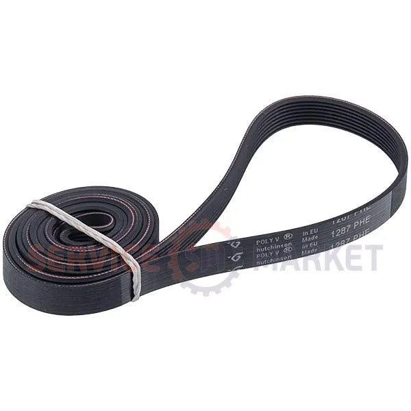 Electrolux, Rex, Zanker, Privileg, Quell, Zanussi washing machine drive belt 1287 H8