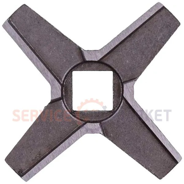 Zelmer meat grinder Knife 00755469 NR8 86.3107 D54 h9 Hole=10x10mm