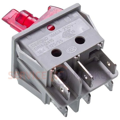 DeLonghi oil heater 6-pin Switch DRH-2415 (5185001200)