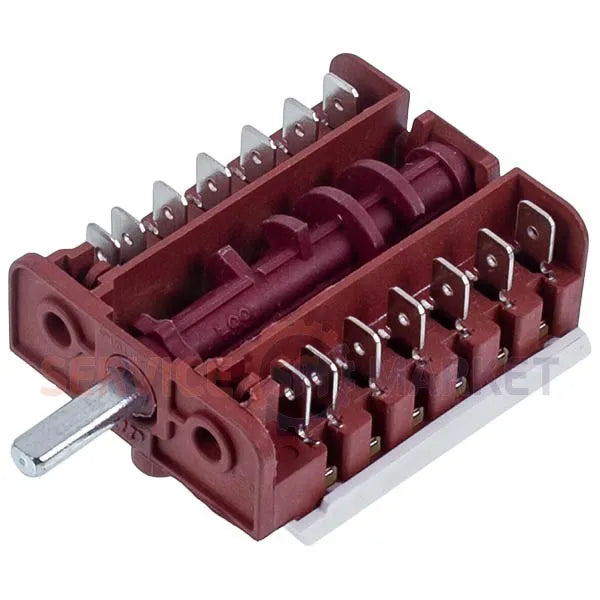 Switch BC6-12 (D6.65) 664 oven modes ELEYUS, Ventolux (7 positions)