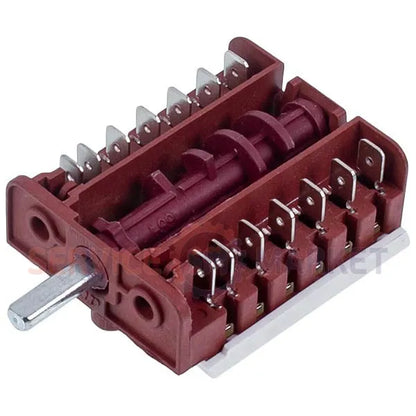 Switch BC6-12 (D6.65) 664 oven modes ELEYUS, Ventolux (7 positions)