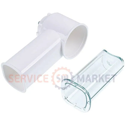 Grater body with a pusher for a Moulinex SS-989859 grinder