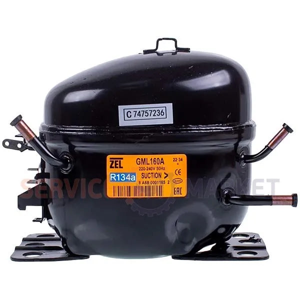 Compressor for refrigerator Zanussi ZEL GML160A R134a 160W (with start ...