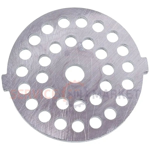 Meat grinder grid 5mm D=54mm (with 2 protrusions) Moulinex