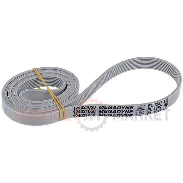 Electrolux, Rex, Zanker, Privileg, Quell, Zanussi washing machine drive belt 1287 H8