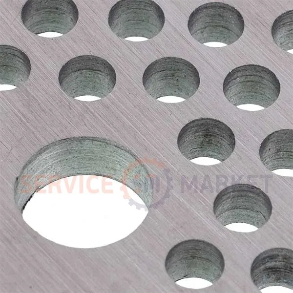 Moulinex MS-0693264 (SS-192246) Krups, Tefal Meat grinder grid (d4, D54, 2 protrusions)