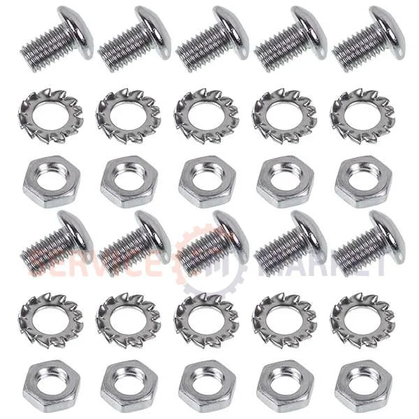 Whirlpool, Electrolux, Zanussi washing machine support bolts 10 (pcs) stainless steel