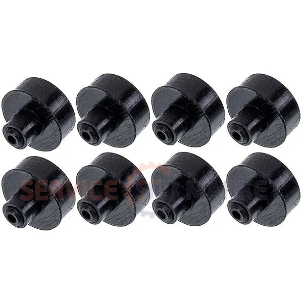 Set (8 pcs) of gum pads 9062158 Hansa stove grates