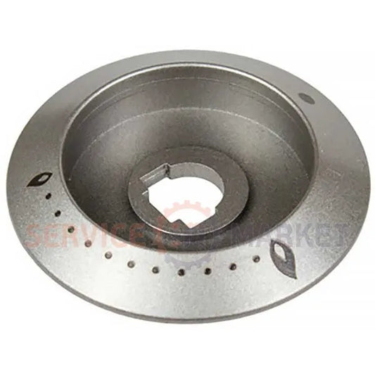 Limb (disk) of the burner control knob of the Gorenje gas stove silver
