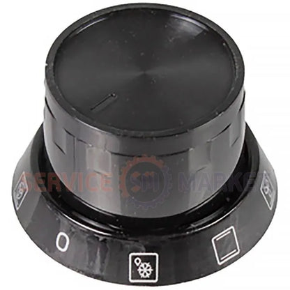 Knob for adjusting the oven modes 250316136 for the Beko stove