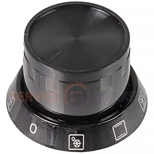 Knob for adjusting the oven modes 250316136 for the Beko stove