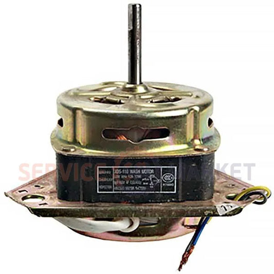 Washing motor for washing machine semiautomatic XDS-110 120W (thin rod)