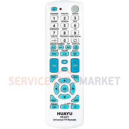 HUAYU TV Universal Remote Control (HR-E877)