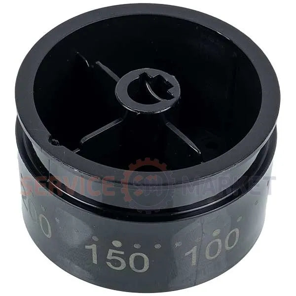 Hansa oven Temperature control knob 9057371 black